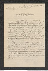 k.k. naturhistorisches Hofmuseum, Intendanzakten 1885-1896 (Hauer), Aktenzahl Z.603/1892, Seite 17